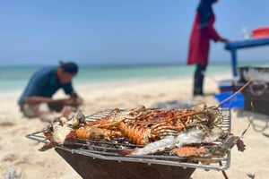 Piaszczysta plaża Nakupenda + Wyspa Więzienna z lokalnym przewodnikiem