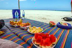 Pemba Island: Fundu Lagoon sandbank og snorkeltur