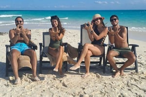 Isola di Pungume, spiaggia di Pungume, barbecue sulla lingua di sabbia e snorkeling