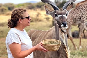 Fra Moshi eller Arusha: Udflugt til Serval Wildlife Sanctuary