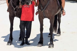 Zanzibar: paardrijden op het strand bij Jambiani met ophalen bij je hotel