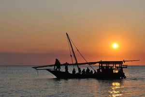Sansibar: Chapwani Island Sunset & Giant Bat Watching Tour