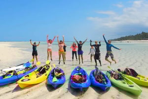 Zanzibar: kajakken in de mangrove, dorp en lunch met tropisch fruit