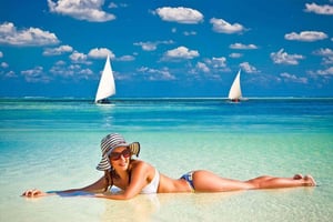 ザンジバル:ムネンバ島終日、ライブ・アクアリウム・タートルハウス