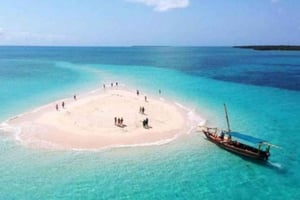 Zanzibar: Excursão de um dia com piquenique no banco de areia Nakupenda e almoço