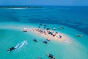 Zanzíbar: banco de arena de Nakupenda y granja de especias con almuerzo