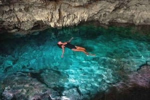 Zanzibar: Privat Jozani Forest, Kuza Cave og Rock Restaurant