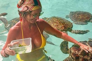 ZANZIBAR: Stone Town-tur og Salaam-grotte skildpadder svømmer udforsk