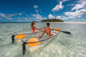 Zanzíbar: Excursión en kayak transparente biplaza