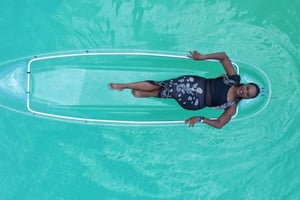 Zanzibar: passeio de caiaque transparente e drone com recolha