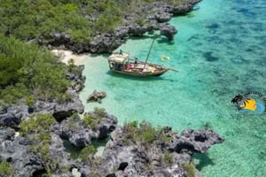Zanzibar: gita di 1 giorno all'isola di Tumbatu con snorkeling e banco di sabbia