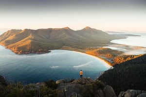 ワイングラスベイでの1日 - ローンセストン出発