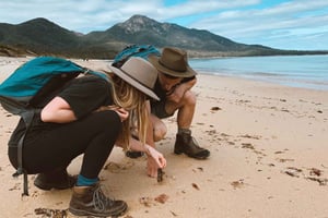 Freycinet: Passeggiata guidata per piccoli gruppi di 5,5 ore + esperienza in barca