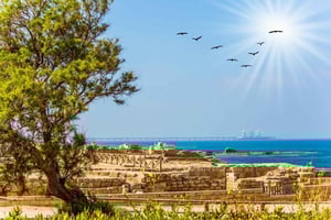 Vanuit Tel Aviv: trip Caesarea, Haifa, Acre en Rosh Hanikra