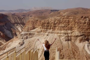 Tel Aviv/Jerusalém: Tour particular a Masada, Ein Gedi e Mar Morto