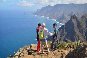 Anaga: Geführte Wanderung nach Taborno mit Meerblick & Abholung