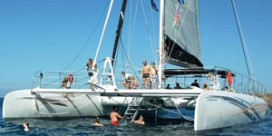 Catamaran 3 timers tur (Costa Adeje)