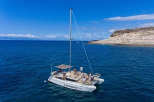 Costa Adeje: Catamarantocht, snorkelen, hapjes en drankjes