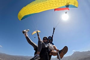 Costa Adeje: Tandem paragliding ervaring met ophaalservice vanaf je hotel