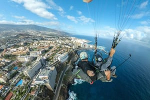 Parapente em Puerto de la Cruz
