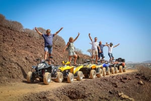 Tenerife: 100 % off-road firhjulingseventyr med henting og drikke
