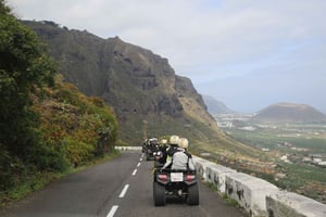 Tenerife: excursão de quadriciclo pelas vistas costeiras até as alturas da floresta