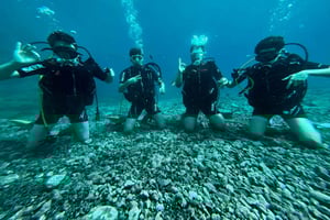 Teneriffa : Sukelluslisenssi yhdessä päivässä