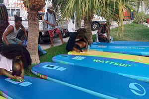 Teneriffa: SUP-lautailuelämys Playa de las Américasissa