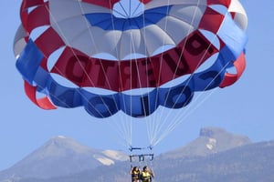 Tenerife Zuid: Parascending ervaring met boottocht