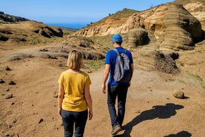 Teneriffa: Guidad vandring i Teno och månlandskap + kanarisk mat