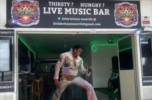 Elvis Tribute på Little Britain Tenerife, Puerto Colón