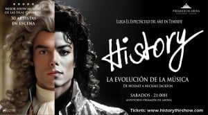 Historien Showet i Piramiden de Arona i Playa de las Americas