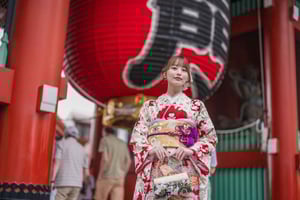 Asakusa: Familjevänlig kimono- och yukata-upplevelse