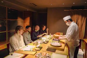 Finest Quality Sushi & Tempura Dining Experience in Ginza