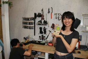 Gameboy Mod Workshop at Akihabara, Tokyo