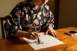 Ginza: Calligraphy Experience