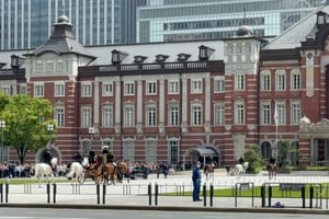 Privat tur till Kejserliga palatset, Tokyo Station och Tsukiji-marknaden