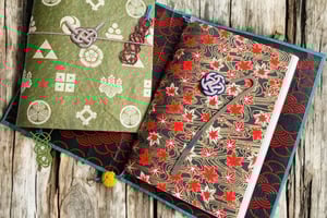 Workshop om anteckningsbok av japanskt papper och bokmärke med Mizuhiki-bälte