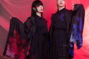 Location de vêtements de style kimono et relooking à Harajuku