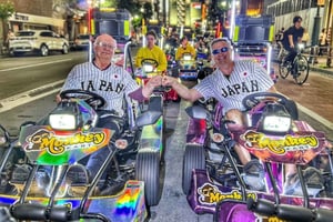 Osaka Gokart Adventure – kostymer, bilder og byens severdigheter!