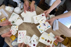 Atelier privé pour fabriquer du papier depuis 1 000 ans à Ueno