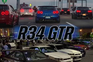 【R34 GTR】Tokyo: Privat Daikoku-tur i R34 GTR