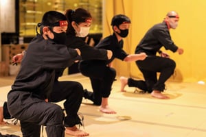 Museu Samurai Ninja Asakusa: treino ninja para crianças