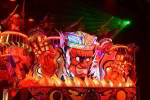 Samurai themed Entertainment show in Shinjuku