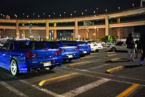 Shibuya City: Daikoku PA GT-R R35, R34, R33 or R32 Tour