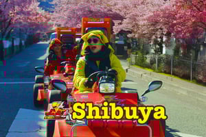 Shibuya: Tokyo Street Go-Kart Tour by Shibuya Annex