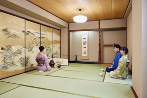 Shinjuku : Kimono Tea Ceremony with Matcha and Sweet