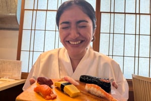 Sushi Making Class at a Real Tuna Dealer’s Shop in Shibuya