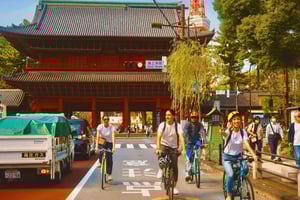 Tokyo: 3-Hour Bike/E-Bike Tour of the City's Hidden Gems