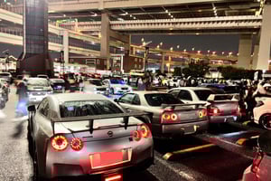 Tokyo: Daikoku Car Meet Night Tour med sportsbiler